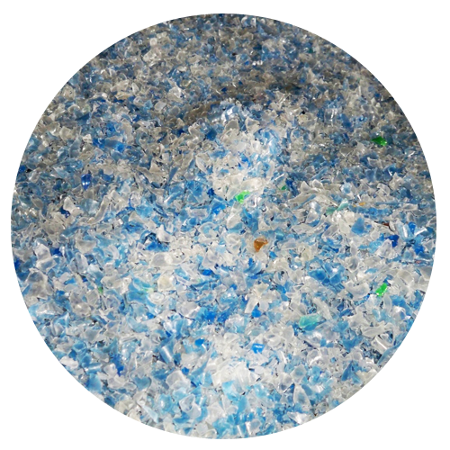 ПЭТ флекс прозрачно-голубой